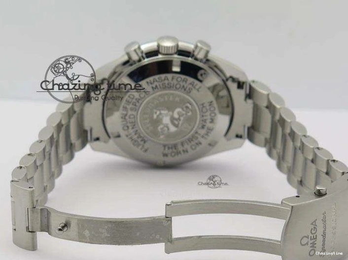 1222 Speedmaster SS 2013 Pro Racing On SS Bracelet Manual Winding Chrono Movement UrbanStyle 8230
